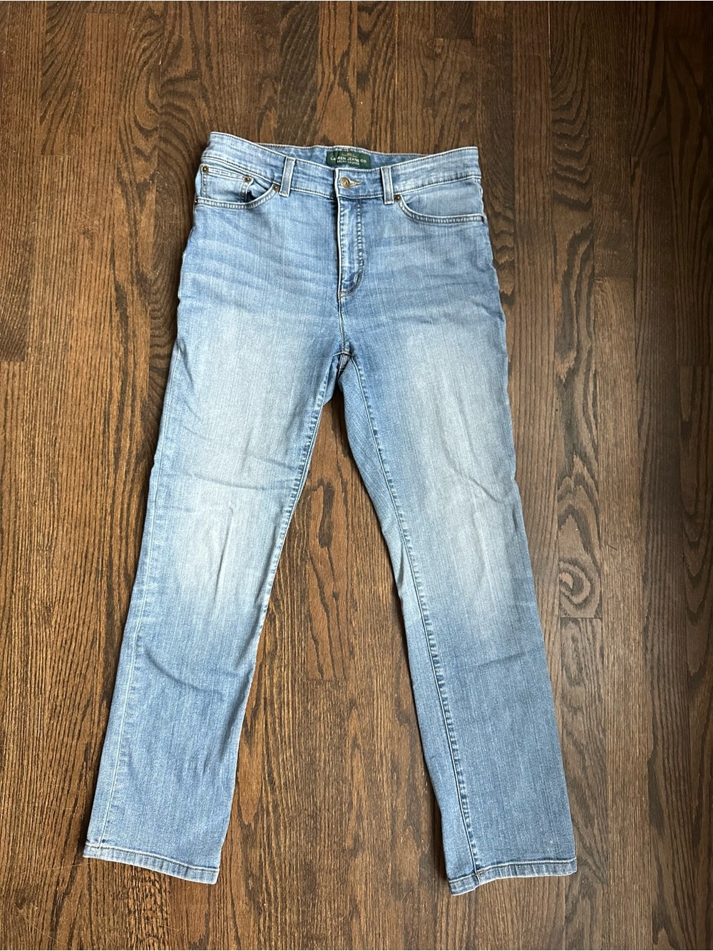 Lauren Ralph Lauren LRL Heritage Jean Womens 10 Light Wash Straight Leg Jeans